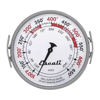 Escali Extra Large Grill Surface Thermometer In Silver