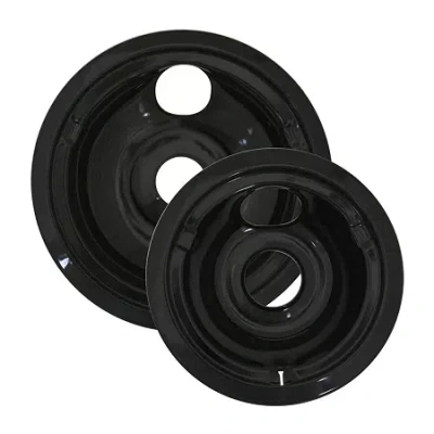 Range Kleen 2-pk. Drip Bowl In Black
