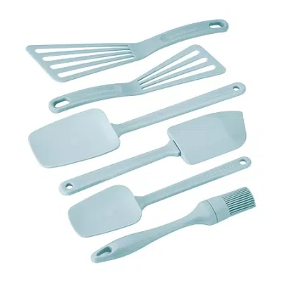 Rachael Ray 6-pc. Kitchen Utensil Set In Blue