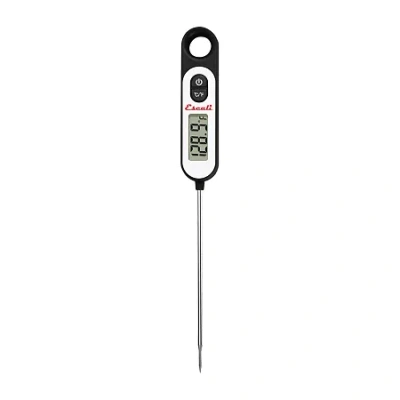 Escali Long Stem Digital Thermometer In Black