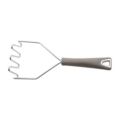 Martha Stewart Stainless Steel Potato Masher In Gray