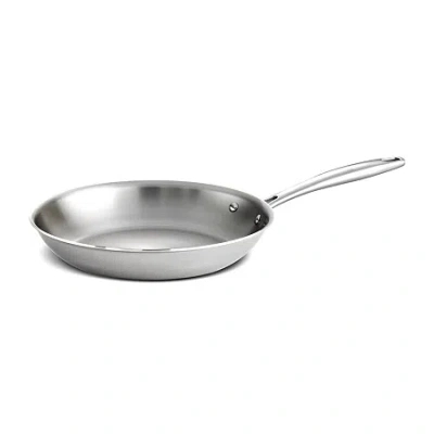 Tramontina Gourmet Tri-ply Clad Stainless Steel Induction-ready Fry Pan In Silver