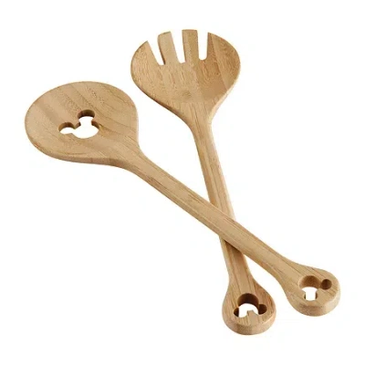 Disney Home Monochrome 2-pc. Salad Servers In Brown