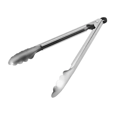 Kitchenaid Stainless Steel Gourmet Tongs In Silver