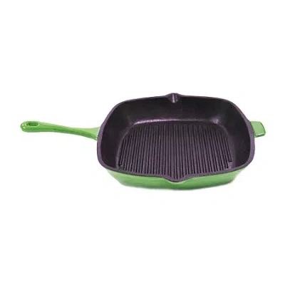 Berghoff Neo Cast Iron 11" Grill Pan In Green