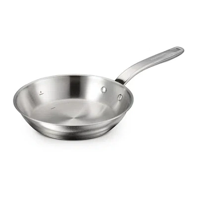 Tramontina Tempo Tri-ply Stainless Steel 8" Frying Pan In Silver