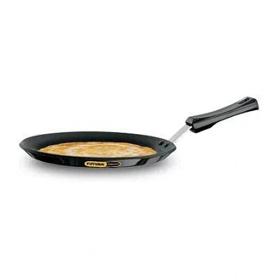 Hawkins Non-stick 10" Flat Tava Pan In Black