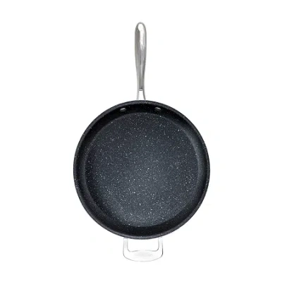 Granitestone 14'' Nonstick Family Pan With Helper Handle In Black