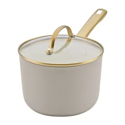 Farberware Forged Induction Ceramic 3-qt. Sauce Pan In Brown