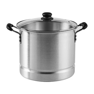 Imusa Aluminum 20-qt. Stockpot With Insert In Silver