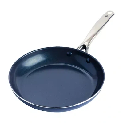 Blue Diamond Infused Ceramic Non-stick 10" Frying Pan Skillet In Blue
