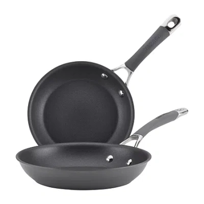 Circulon Radiance Hard Anodize 2-pc. Frying Pan Set In Gray