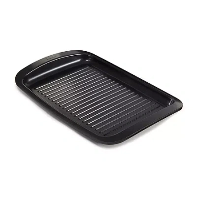 Berghoff Leo Graphite Non-stick Teppanyaki Grill Plate In Black