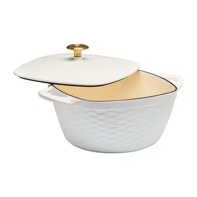 Tramontina Prisma 7-qt. Cast Iron Dutch Oven In White