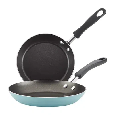 Farberware Cookstart Diamondmax 2-pc. Non-stick Frying Pan In Blue