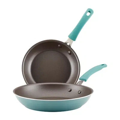 Rachael Ray Cook + Create 2-pc. Non-stick Frying Pan Set In Blue