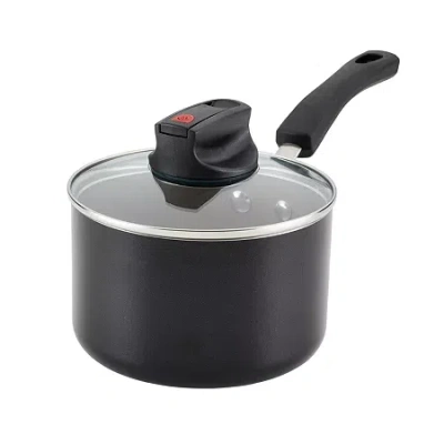 Farberware Smart Control 2-qt. Non-stick Sauce Pan With Lid In Black
