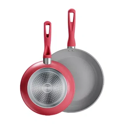 Tramontina 2-pc. Non-stick Saute Pans In Red