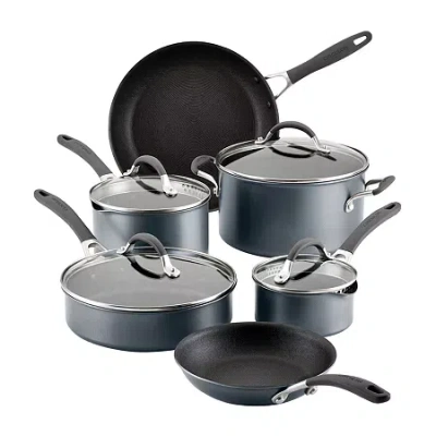 Circulon A1 Series With Scratchdefense 10-pc. Non-stick Cookware Set In Gray