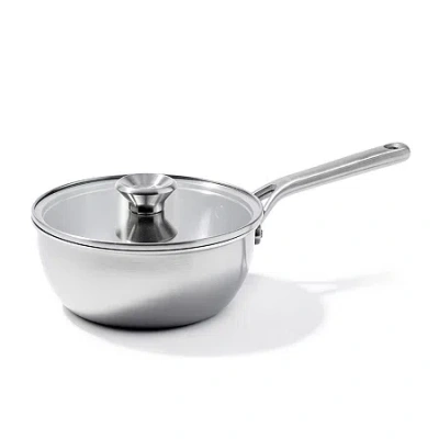 Oxo Stainless Steel 3.57-qt. Chef's Pan With Lid In Silver