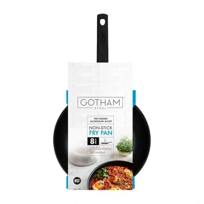 Gotham Steel Pro Series Nsf Nonstick 8" Frying Pan With Removeable Rubber Handle In Silver