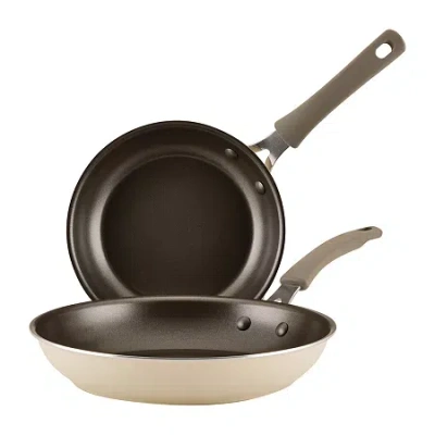 Rachael Ray Cook + Create 2-pc. Non-stick Frying Pan Set In Sand