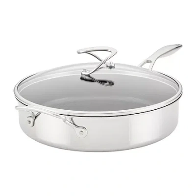 Circulon Steelshield Stainless Steel 5-qt. Saute Pan In Silver