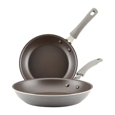 Rachael Ray Cook + Create 2-pc. Non-stick Frying Pan Set In Gray