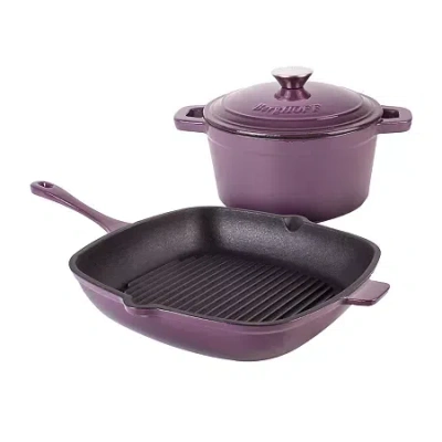 Berghoff Neo Cast Iron 3-pc. Cookware Set In Purple