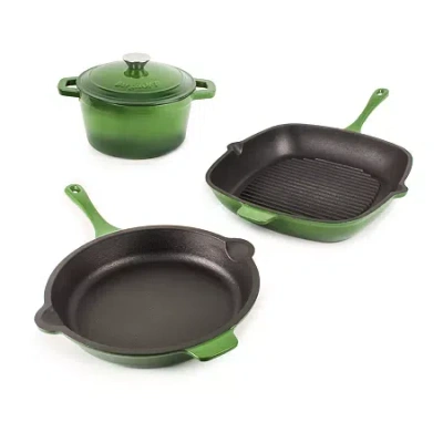 Berghoff Neo Cast Iron 4-pc. Cookware Set In Green
