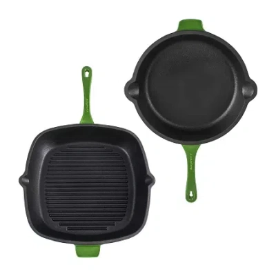 Berghoff Neo Cast Iron 2-pc. Cookware Set In Green