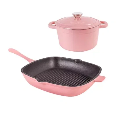 Berghoff Neo Cast Iron 3-pc. Cookware Set In Pink