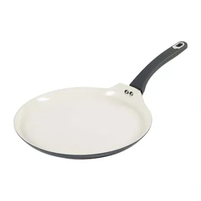 Martha Stewart Delphine Ceramic Non-stick 11" Pancake Pan In Gray