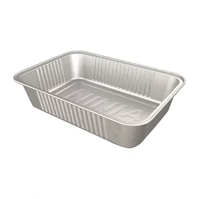 Ninja Foodi Neverstick Large Woodfire Grease Tray Liners In Silver
