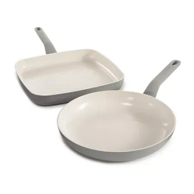 Berghoff Leo Balance Ceramic Non-stick 2-pc. Cookware Set In Gray