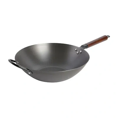 Babish Carbon Steel 14" Wok In Black