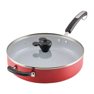 Farberware Disney Bon Voyage Ceramic 4.5-qt. Saute Pan In Red
