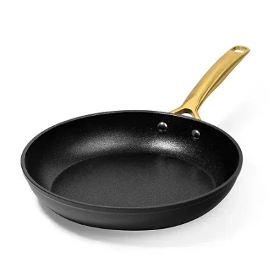 Granitestone Armor Max Gold 12" Non-stick Frying Pan In Black
