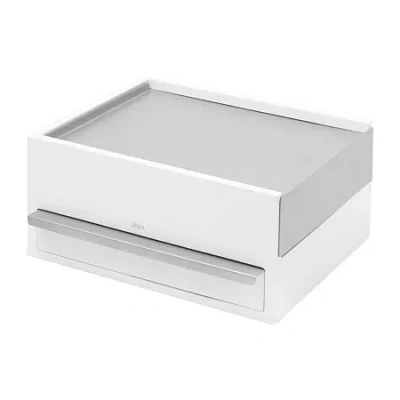 Umbra Stow-it 2-drawer 2-compartment Drawer Storage In White