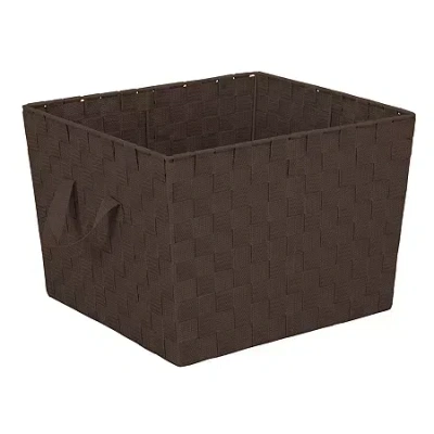 Kennedy International Storage Bin In Brown