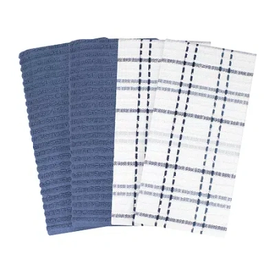Ritz Royale 4-pc. Kitchen Towel Set In Blue