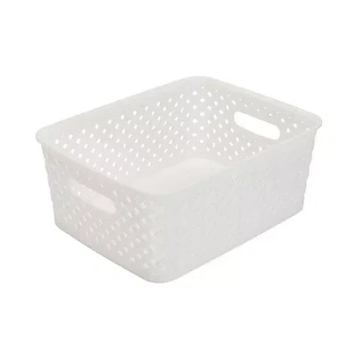 Kennedy International Storage Bin In White