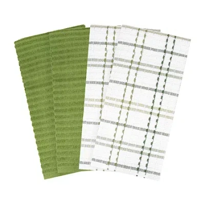 Ritz Royale 4-pc. Kitchen Towel Set In Green