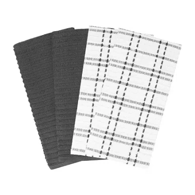 Ritz Royale 4-pc. Kitchen Towel Set In Gray