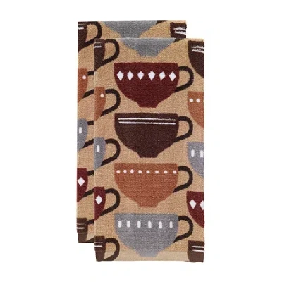 T-fal Fiber Reactive 2-pc. Kitchen Towel Set In Multi