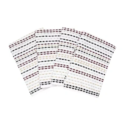 Ritz Pebble Bar Mop 4-pc. Kitchen Towel Set In Sand