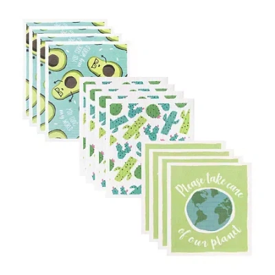 Ritz Swedish 12-pc. Sponge Cloth Set In Multi