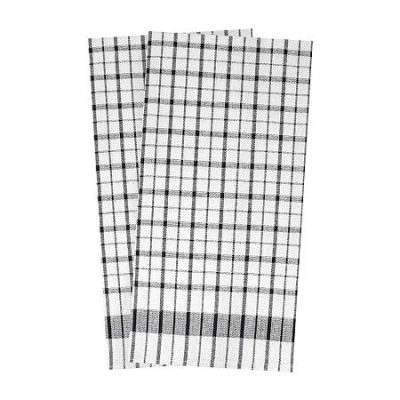 Ritz Wonder 2-pc. Kitchen Towel Set In Black