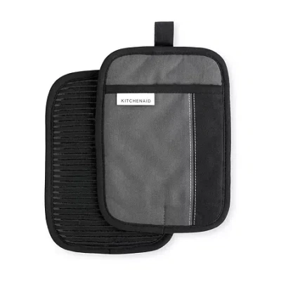 Kitchenaid Beacon 2-pc. Pot Holder Set In Black