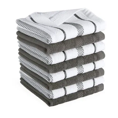 Kitchenaid Albany 8-pc. Dish Cloth Set In Gray